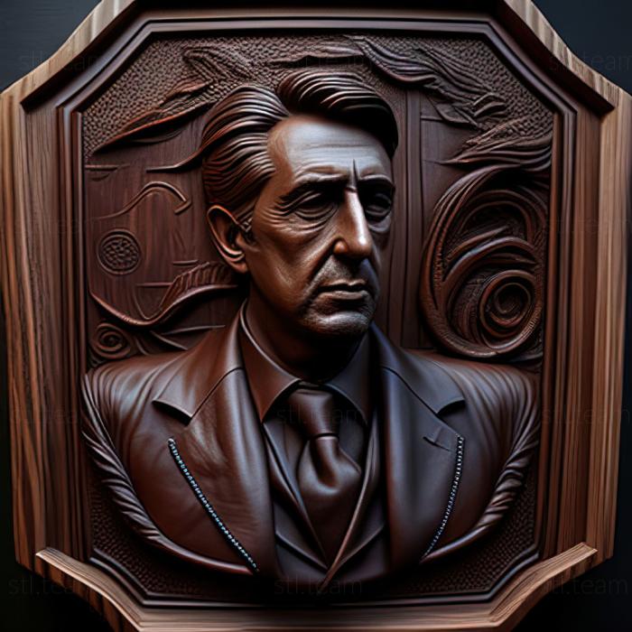 3D model Michael Corleone The GodfatherAl Pacino (STL)